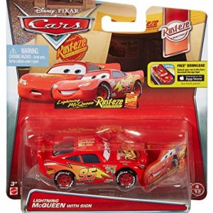 Disney/Pixar Cars Lightning McQueen with Sign Vehicle