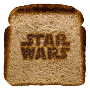 Uncanny Brands Star Wars Darth Vader Elite 2-Slice Toaster- Star Wars Icon Logo onto Your Toast