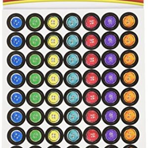 Pete The Cat Groovy Buttons Mini Stickers