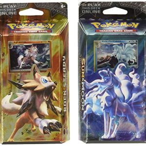 Pokemon Both TCG Sun & Moon Burning Shadows Theme Decks - Ninetales & Lycanroc