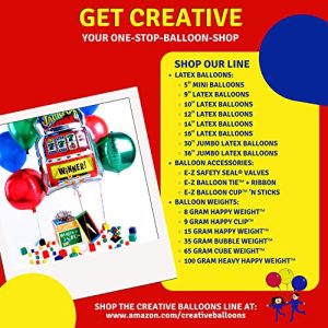 Creative Balloons 12" Latex Balloons - Pack of 144 Piece - Pastel Aqua