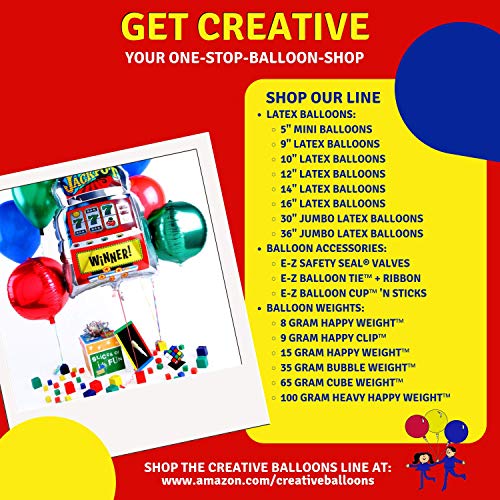 Creative Balloons 12" Latex Balloons - Pack of 144 Piece - Pastel Aqua