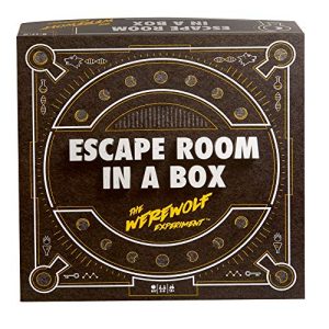 Escape Room in a Box: The Werewolf Experiment, Board Game for Adults and Kids 13+