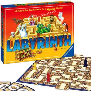Ravensburger Labyrinth Family Board Game for Kids & Adults Age 7 & Up - Millions Sold, Easy to Learn & Play with Great Replay Value