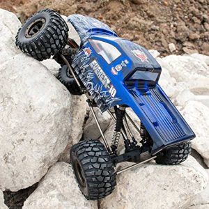 Redcat Racing Everest-10 Electric Rock Crawler with Waterproof Electronics, 2.4Ghz Radio Control (1/10 Scale), Blue