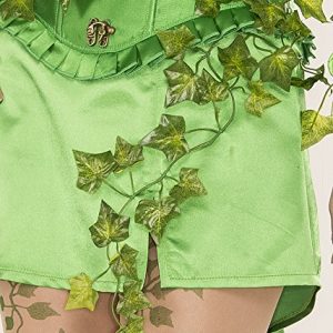 DC Comics Poison Ivy Deluxe Costume, Green, Large