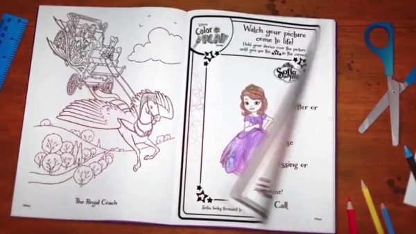 Bendon Disney Sofia the First Color and Play 32-Page Activity Book
