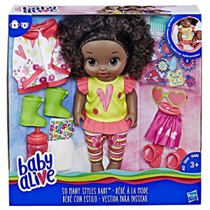 Baby Alive So Many Styles Baby (Black Curly Hair)