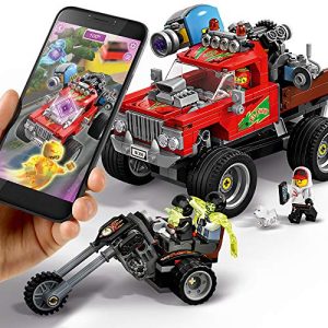 LEGO Hidden Side El Fuego’s Stunt Truck 70421 Building Kit, Ghost Playset for 8+ Year Old Boys and Girls, Interactive Augmented Reality Playset, New 2019 (428 Pieces)