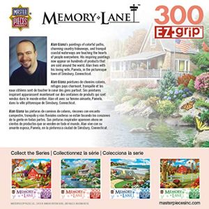 MasterPieces Memory Lane Lakeside Memories Cabin Lake Large EZ Grip Jigsaw Puzzle by Alan Giana, 300-Piece