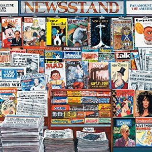 Ceaco Perfect Piece Count Puzzle - Ken Keeley - Great Magazine Covers