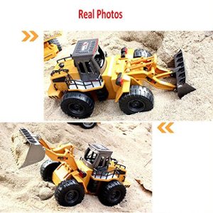 Huina 2.4Ghz Radio Control Alloy 6 Channel 4 Wheel Excavator Remote Control High Simulation Truck