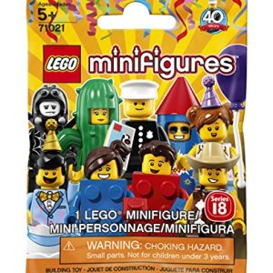 LEGO Minifigure Series 18: Party - 1 Figure Building Kit 7 pieces