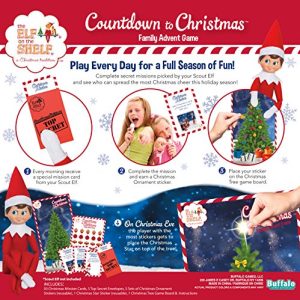 Elf On The Shelf- Countdown to Christmas Family Advent Game
