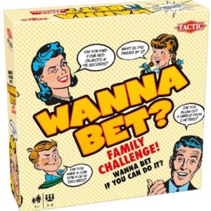 Wanna Bet? Party Game Challenge - A Task-Setting Game with a Difference - Bet on Who Can Do What!
