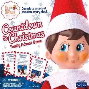 Elf On The Shelf- Countdown to Christmas Family Advent Game