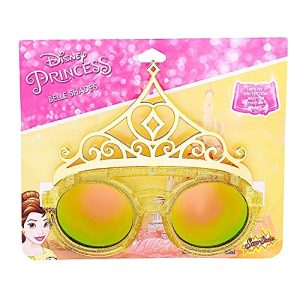 Sun-Staches Costume Sunglasses Kids Princess Belle Princess Party Favors UV400