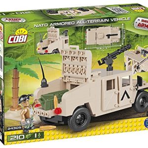 COBI Small Army NATO Armored All-Terrain Vehicle Building Kit, Desert