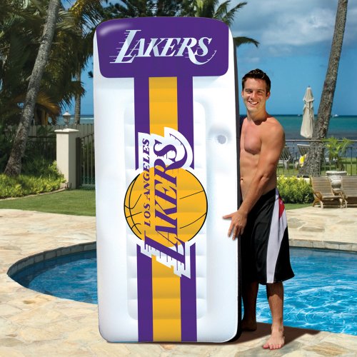 Poolmaster Los Angeles Lakers NBA Swimming Pool Float, Giant Mattress