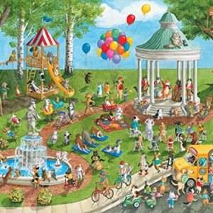 Ravensburger Pet Park - 300 Piece Jigsaw Puzzle for Kids – Every Piece is Unique, Pieces Fit Together Perfectly