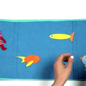 Creativity for Kids My First Fun Felt Shapes - Travel Friendly Felt Board for Toddlers (Imaginative Pretend Play for Kids, 100+Piece)