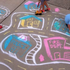 Testors 307589 - 3 PK Spray Chalk, 6 Oz, Blue