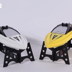 RC Boat Remote Control Boats for Pools and Lakes, ROTOBAND H116 14km/h Self Righting High Speed Boat Toys for Kids Adults Boys Girls（Yellow）