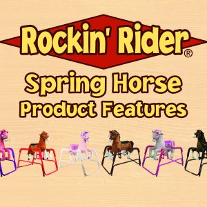Rockin' Rider Legend Animated Plush Spring Horse